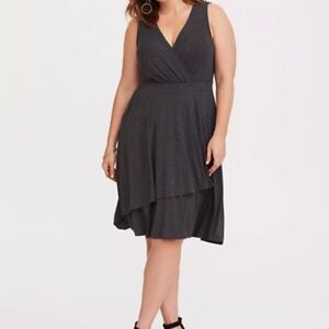 Torrid Faux Wrap Dress